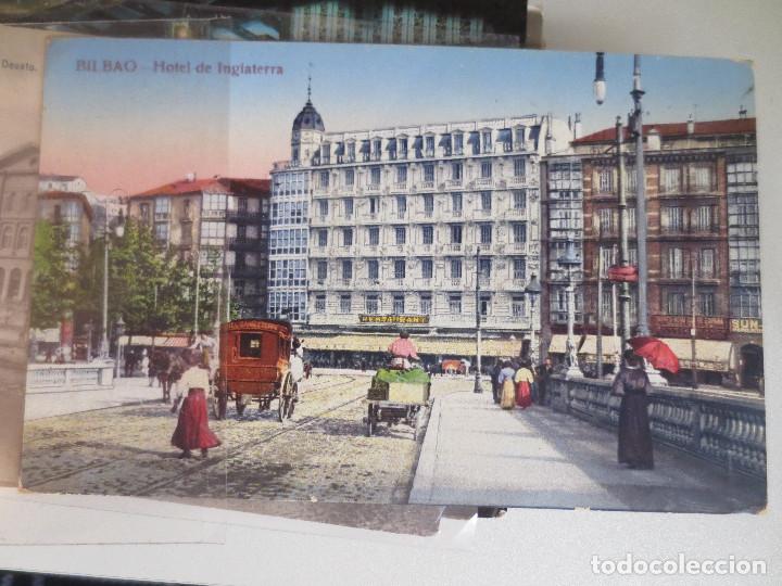 Postales: bilbao. hotel inglaterra - Foto 1