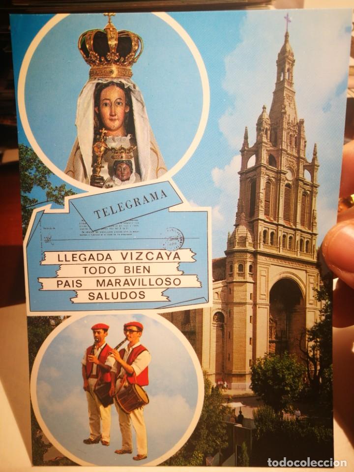 Postales: Postal Nuestra Se&ntilde;ora de Bego&ntilde;a y Templo N 126 GARCIA GARRABELLA S/C