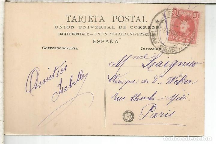 Postales: GUIPUZCOA IRUN ESCRITA - Foto 2