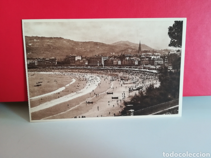 Postkarten: Postal de San Sebastian.