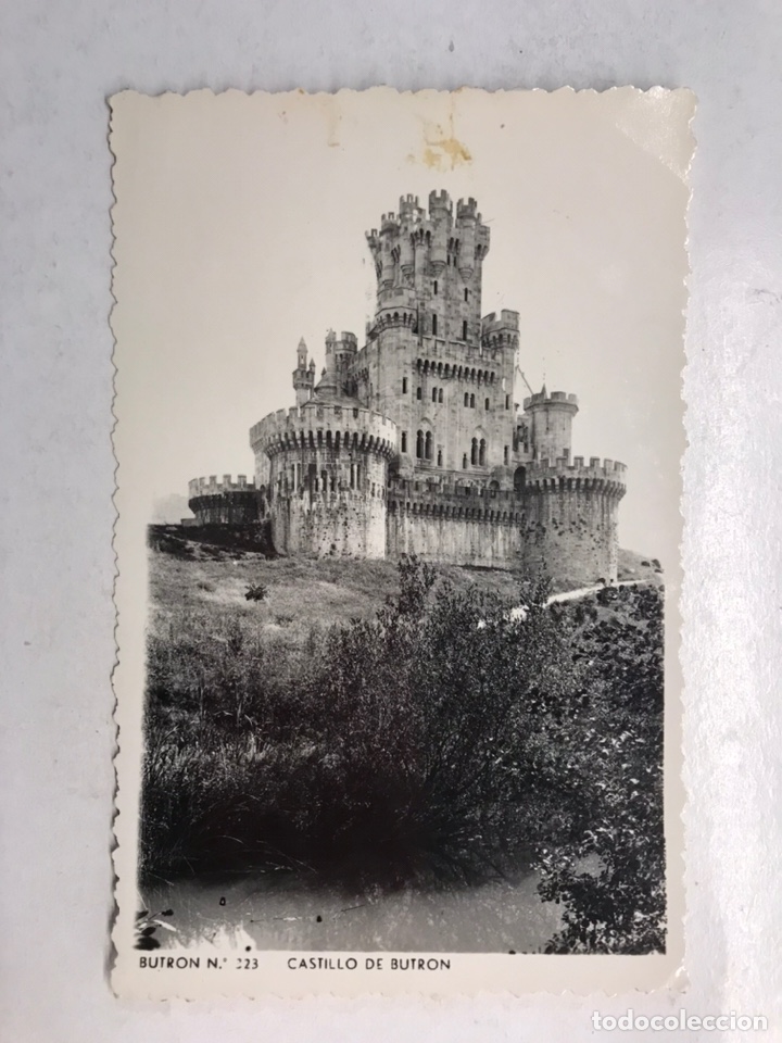Postais: GATIKA (Vizcaya) Postal No.223, Castillo de Butron. Postal Fotograf&iacute;ca (h.1950?) S/C