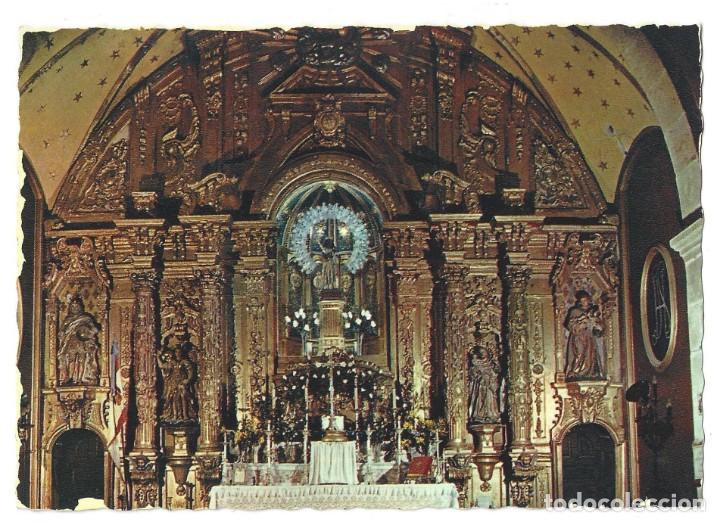 Postais: ALTAR SANTUARIO DE NTRA. SRA. DE GUADALUPE. FUENTERRABIA. PAIS VASCO- ESCRITA (1973)