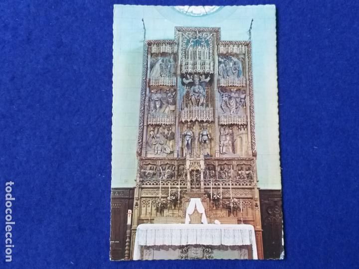 Cartoline: POSTAL DEL PAIS VASCO. RETABLO DE GOICOLEGEA. LARRABEZUA. SIN CIRCULAR