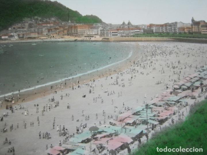 Postcards: SAN SEBASTIAN-PLAYA DE LA CONCHA-ED&middot;DARVI-57-POSTAL ANTIGUA-(70.079)