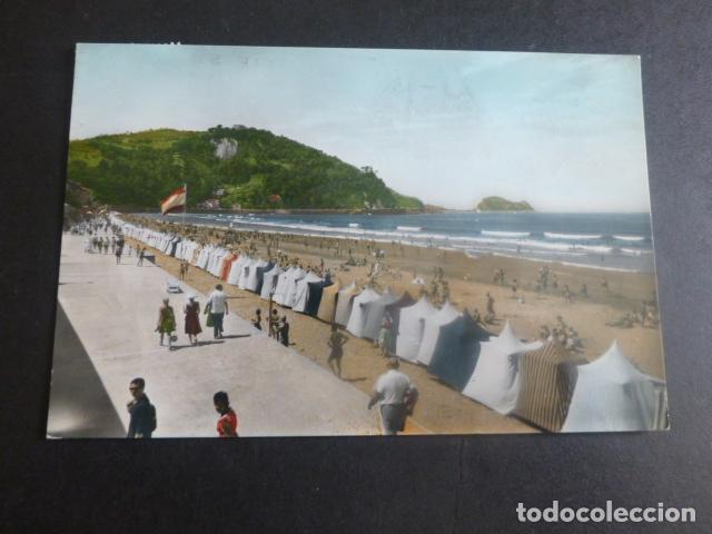 Postales: ZARAUZ GUIPUZCOA LA PLAYA - Foto 1