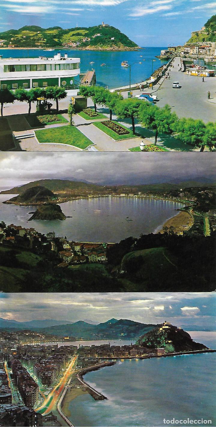Postales: SAN SEBASTIAN - CINCO POSTALES - Foto 1