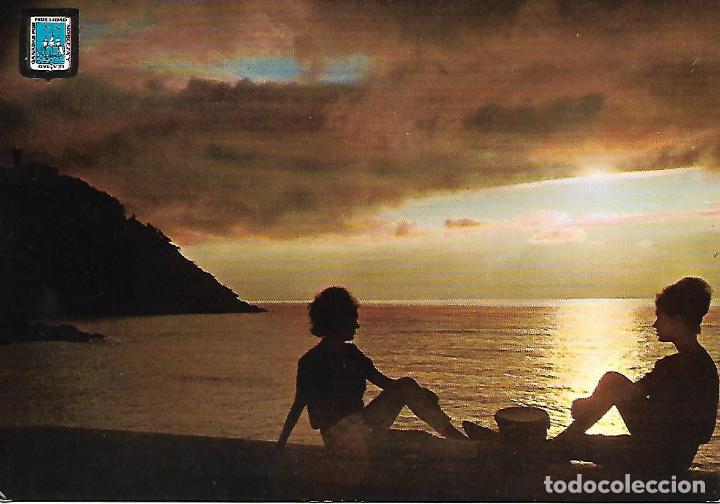 Cartes Postales: SAN SEBASTIAN - PUESTA DE SOL