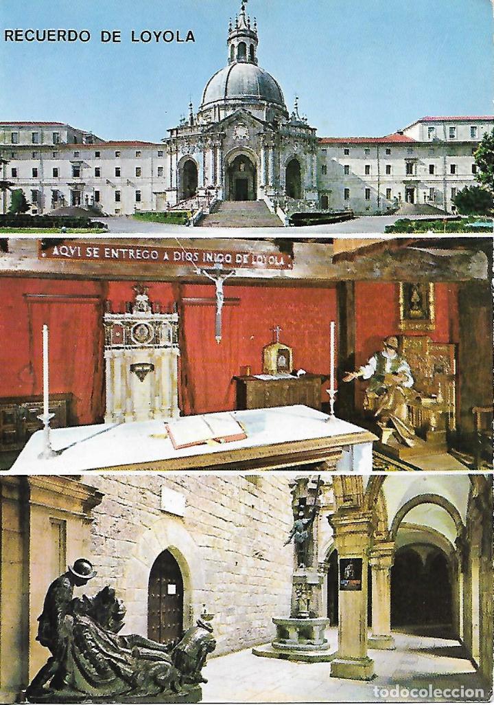 Postales: SANTUARIO DE LOYOLA (AZPEITIA-GUIP&Uacute;ZCOA) FACHADA PRINCIPAL