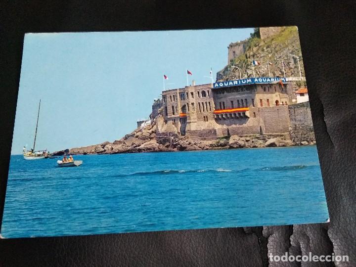 Postales: POSTAL SAN SEBASTIAN AQUARIUM A&Ntilde;OS 60