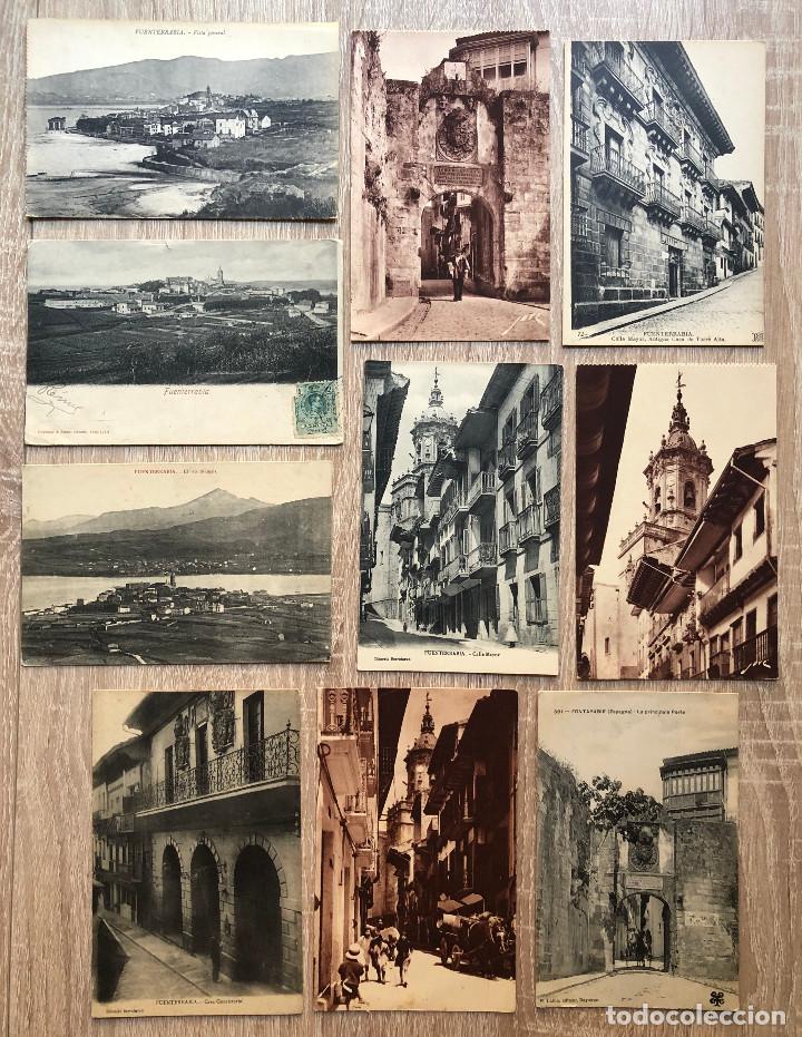 Postales: 10 POSTALES ANTIGUAS FUENTERRABIA - Foto 1