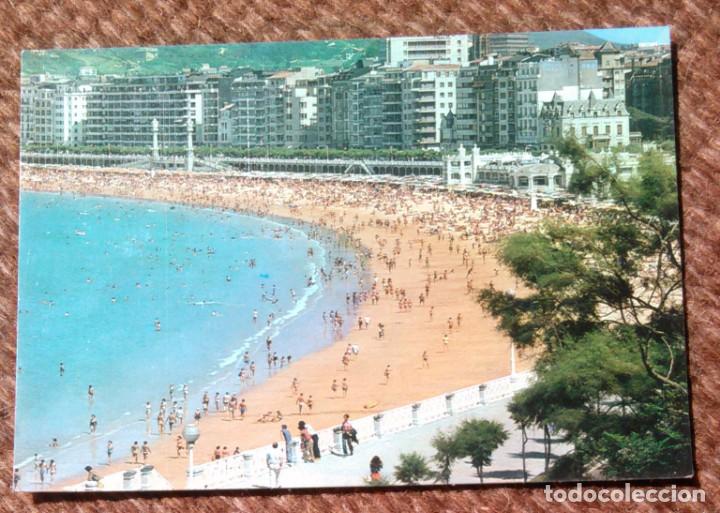 Postales: SAN SEBASTIAN - PLAYA DE LA CONCHA - Foto 1