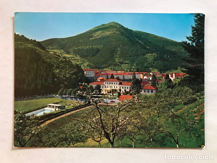 Postales: MONDRAG&Oacute;N (Guip&uacute;zcoa) Postal Sanatorio de Santa Agueda, Vista General. Edita: Hnos de San Juan...