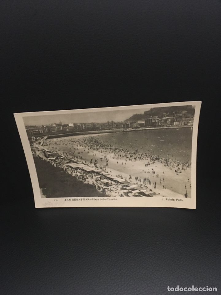 Postales: POSTAL DE SAN SEBASTIAN PLAYA DE LA CONCHA
