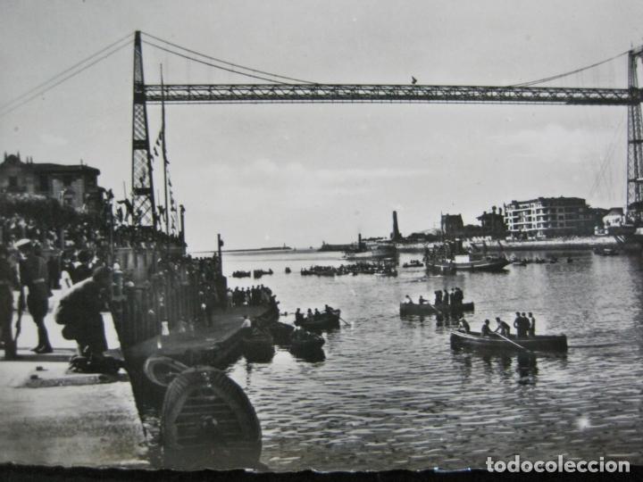 Postkarten: PORTUGALETE-PUENTE DE VIZCAYA-GARCIA GARRABELLA EDICIONES-30-POSTAL ANTIGUA-(71.240)