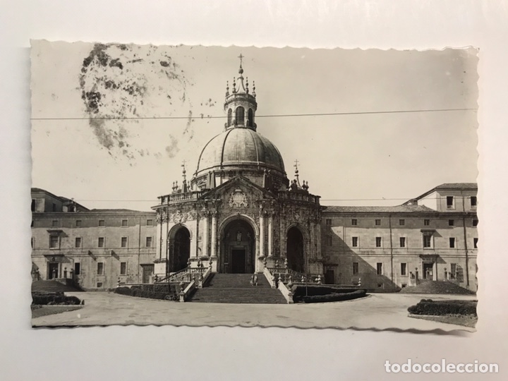 Postkarten: SANTUARIO DE LOYOLA (Guip&uacute;zcoa) Postal No.16, Fachada principal (h.1960?) circulada
