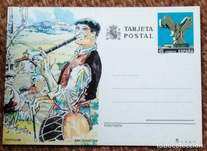 Postales: TARJETA POSTAL - SAN SEBASTIAN - TXISTULARI