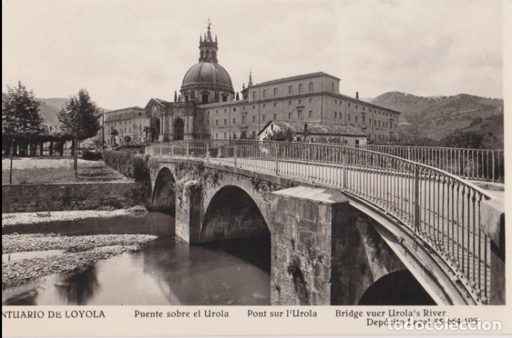 Cartoline: SANTUARIO DE LOYOLA, PUENTE SOBRE EL UROLA - MANIPEL - S/C