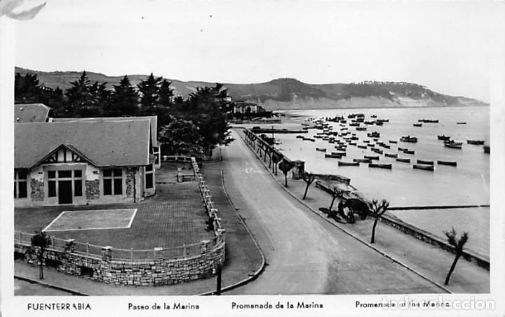 Postales: FUENTERRABIA.- PASEO DE LA MARINA - Foto 1