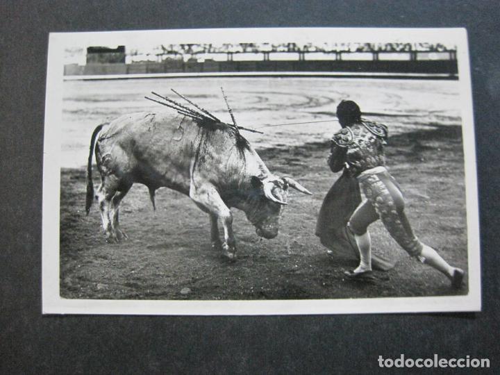 Cartes Postales: TAUROMAQUIA-SAN SEBASTIAN-ENTRANDO A MATAR-GALARZA FOTOGRAFICA-POSTAL ANTIGUA-(71.824)