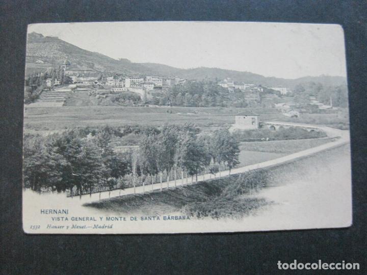 Postkarten: HERNANI-VISTA GENERAL-HAUSER Y MENET-1532-REVERSO SIN DIVIDIR-POSTAL ANTIGUA-(71.897)