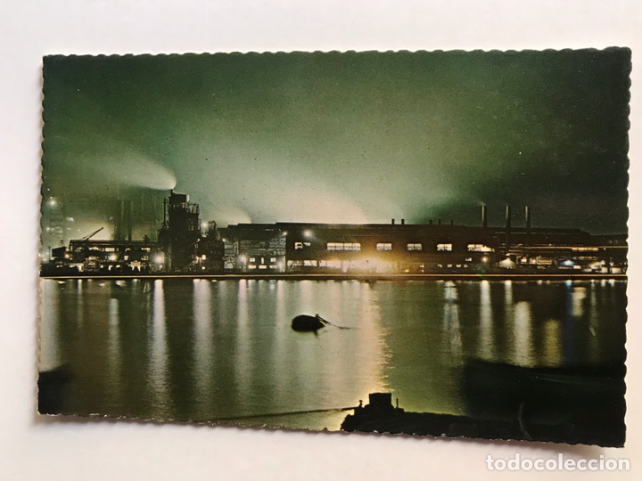 Cartoline: ALTOS HORNOS DE VIZCAYA. Postal: Vizcaya en la Cornisa Cantabrica. Edic, FHER (h.1960?) S/C