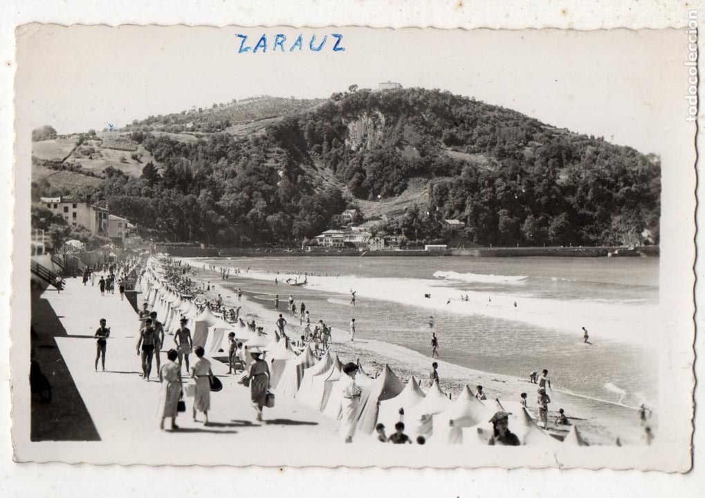 Postales: Zarauz. La playa. - Foto 1