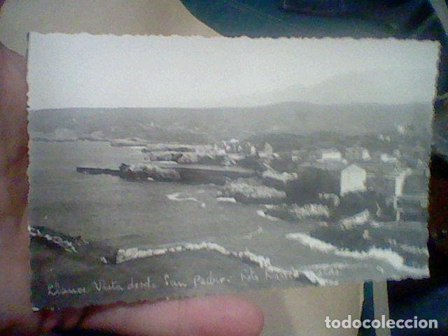 Postales: LLANES PUEBLO DESDE PASEO SAN PEDRO ASTURIAS foto ROZAS ESCRITA 14 X 9 CMS APROX