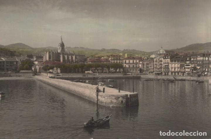 Postais: POSTAL LEQUEITIO - VIZCAYA - PUERTO Y VISTA PARCIAL - GARRABELLA