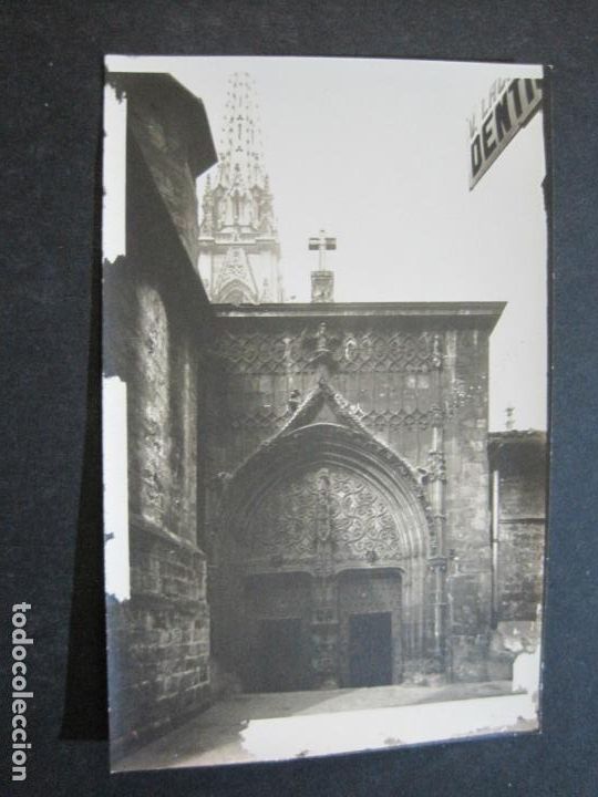 Cartes Postales: BILBAO - PUERTA DEL CLAUSTRO IGLESIA - DENTISTA -ARCHIVO ROISIN-FOTOGRAFICA-POSTAL ANTIGUA-(72.475)