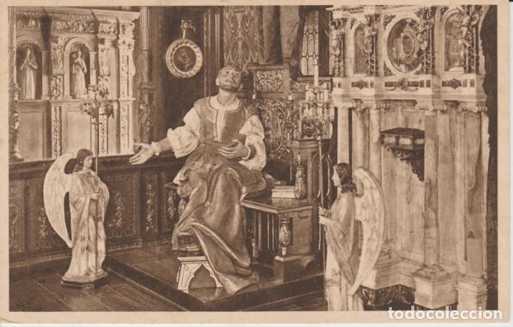 Postales: SANTA CASA DE LOYOLA . RELICARIO IGNACIANO Y ESTATUA DE LA CONVERSION ... SIN CIRCULAR