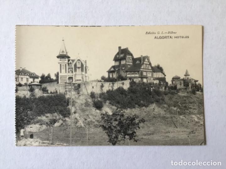 Postales: GETXO. ALGORTA: HOTELES. (ED. G.L.). - Foto 1