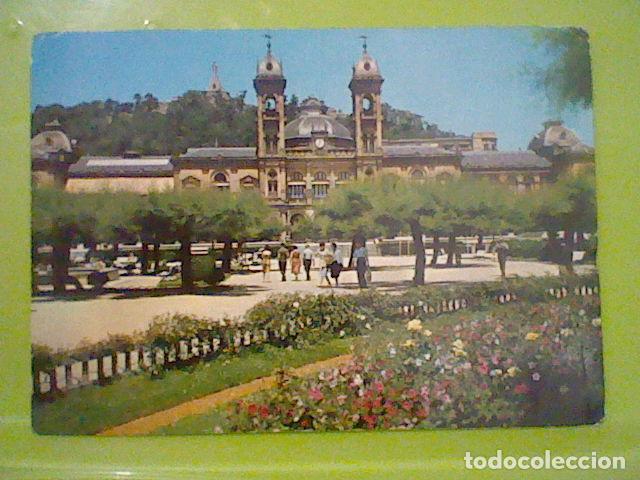Postais: SAN SEBASTIAN JARDINES ALDERDI EDER ARRIBAS N&ordm; 2006 DORSO MANCHADO SOBADA 15,5 X 10,8 CMS