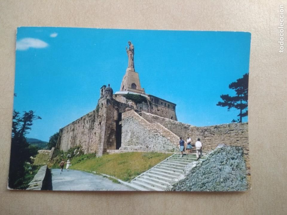 Postales: Postal san sebastian, monumento al sagrado corazon de jesus en el monte urgull