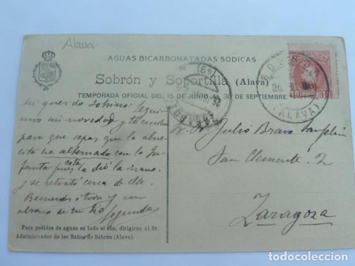 Postales: BA&Ntilde;OS DE SOBRON. COMEDOR RESTAURANT - Foto 2