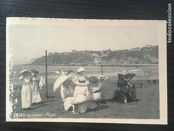 Postales: Bilbao - Postal Algorta - Playa - Casta&ntilde;eira y &Aacute;lvarez - Foto 1