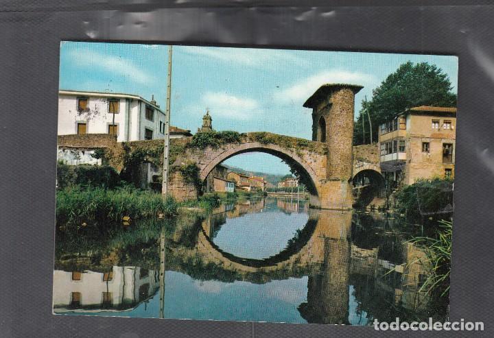 Postales: 7126.- VALMASEDA. PUENTE VIEJO