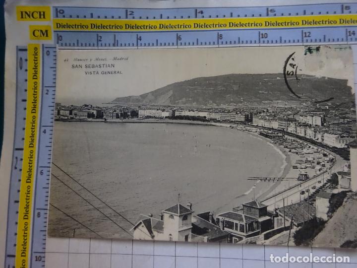 Cartoline: POSTAL DE GUIP&Uacute;ZCOA. SIGLO XIX - 1905. SAN SEBASTIAN, VISTA GENERAL 42 HAUSER MENET. 471