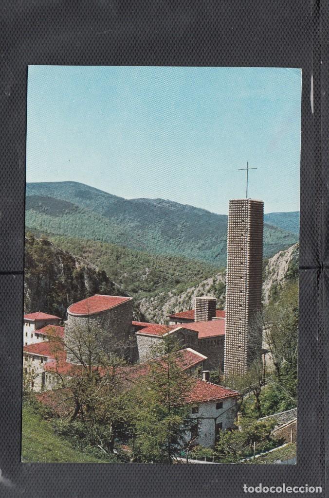 Postales: 4.- ARANZAZU. VISTA GENERAL DEL SANTUARIO Y DEL CONVENTO