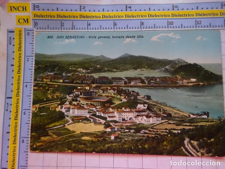Postkarten: POSTAL DE GUIP&Uacute;ZCOA, SAN SEBASTIAN. A&Ntilde;OS 10 30. VISTA GENERAL DESDE ULIA. 300 MAYOR. 781