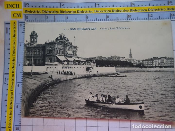 Postales: POSTAL DE GUIP&Uacute;ZCOA, SAN SEBASTIAN. A&Ntilde;OS 10 30. CASINO Y REAL CLUB NA&Uacute;TICO. 47 GALARZA. 791