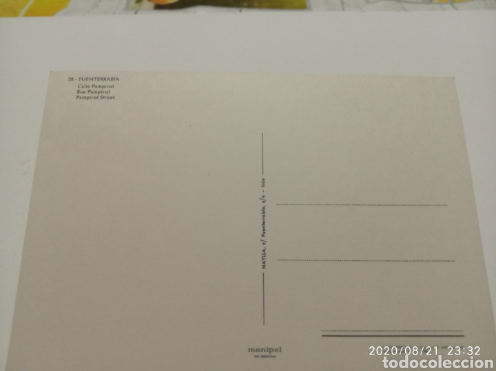 Postales: Fuenterrabia postal - Foto 2