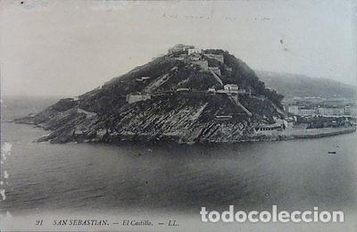 Postcards: ANTIGUA POSTAL SAN SEBASTIAN EL CASTILLO GUIPUZCOA PAIS VASCO POSTCARD CC3819