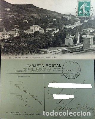 Postcards: ANTIGUA POSTAL SAN SEBASTIAN ATEGORRIETA GUIPUZCOA PAIS VASCO POSTCARD CC3871