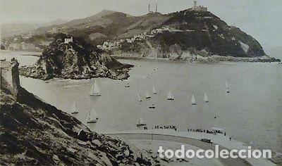 Postcards: ANTIGUA POSTAL SAN SEBASTIAN LA ISLA MONTE IGUELDO GUIPUZCOA PAIS VASCO CC3872