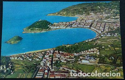 Postcards: POSTAL SAN SEBASTIAN GUIPUZCOA PUBLICIDAD IBERIA 1962 AERIAL POSTCARD CC03501