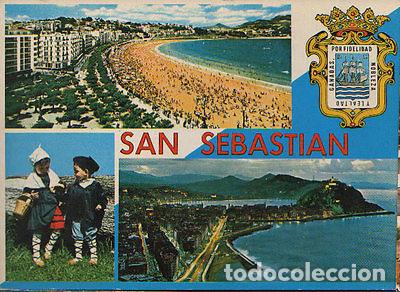 Postcards: ANTIGUA POSTAL SAN SEBASTIAN LA CONCHA GUIPUZCOA POSTCARD POSTKARTE CC01482