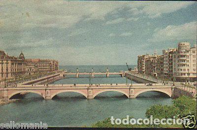 Postcards: ANTIGUA POSTAL SAN SEBASTIAN PUENTES SANTA CATALINA Y KURSAAL POSTCARD CC01092