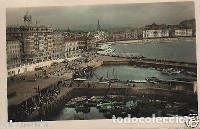 Postcards: ANTIGUA POSTAL DE SAN SEBASTIAN EL PUERTO OLD POSTCARD POSTKARTE CC01087