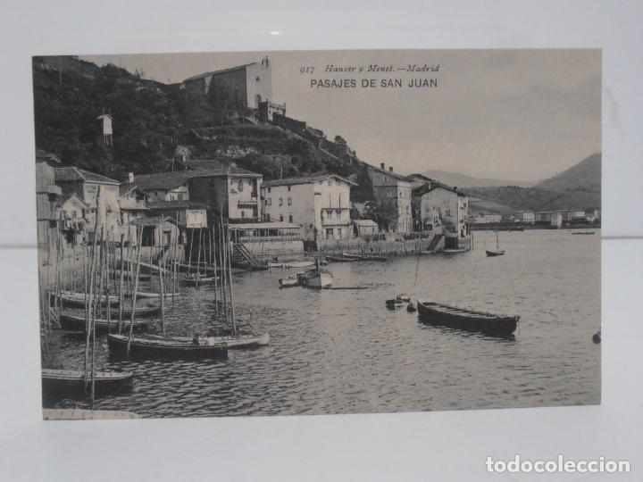 Postcards: ANTIGUA POSTAL, PASAJES DE SAN JUAN, HAUSER Y MENET, TARJETA POSTAL