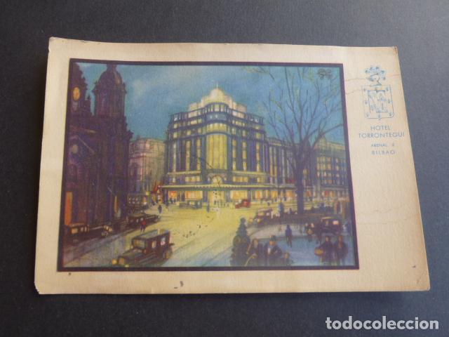 Postales: BILBAO HOTEL TORRONTEGUI - Foto 1